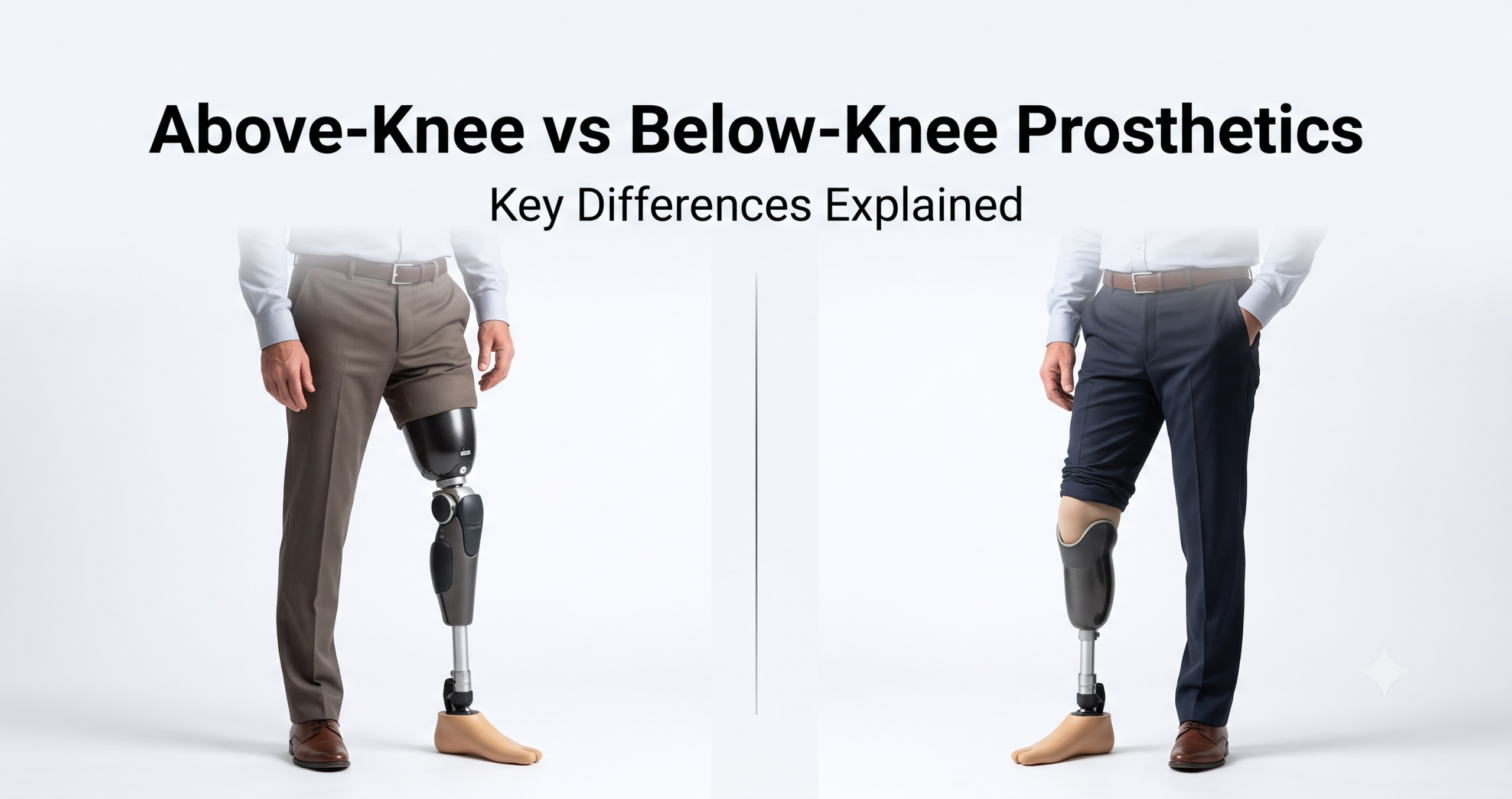 Differences Between Above-Knee and Below-Knee Prosthetics