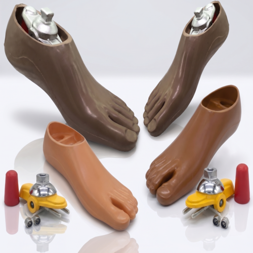SAMsingle axis two hole feet with ankle joint