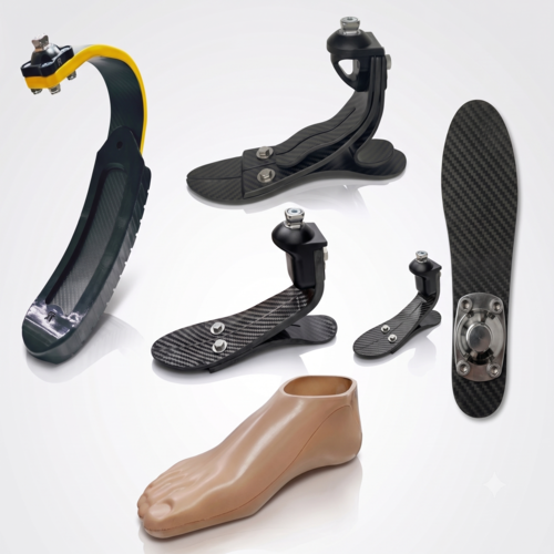 foot shell for carbon keel