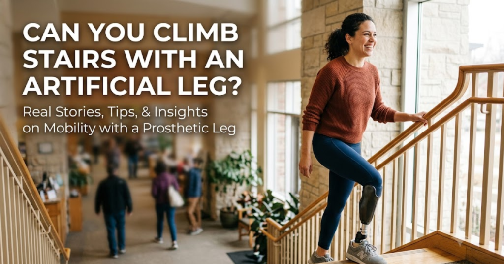 Can You Climb Stairs With an Artificial Leg?