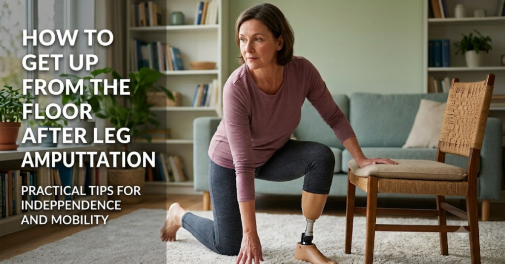 How to Get Up From the Floor After Leg Amputation