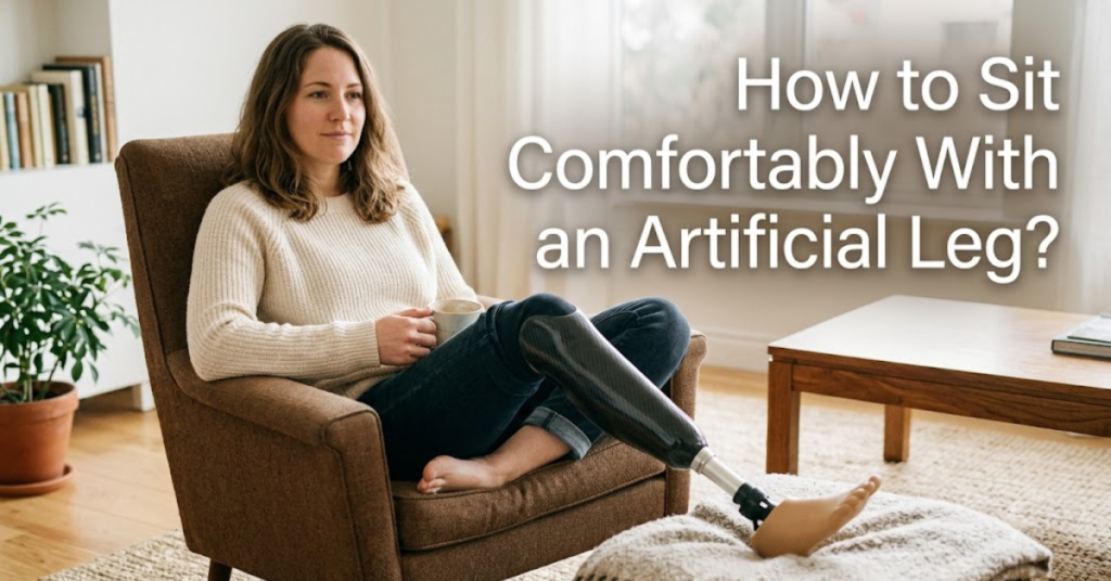 How to Sit Comfortably With an Artificial Leg