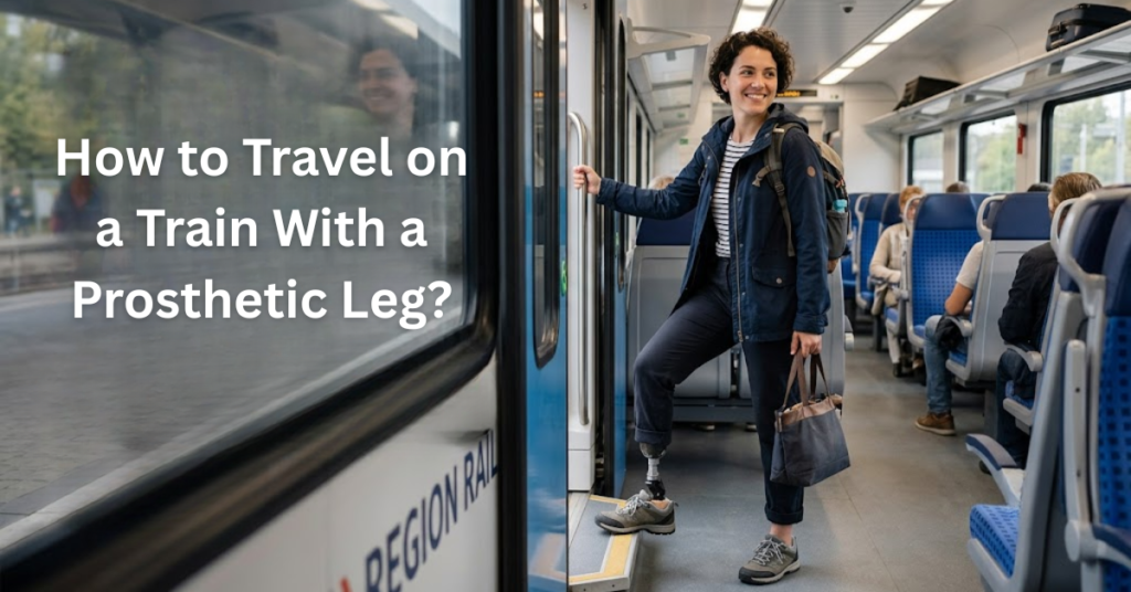 How to Travel on a Train With a Prosthetic Leg?